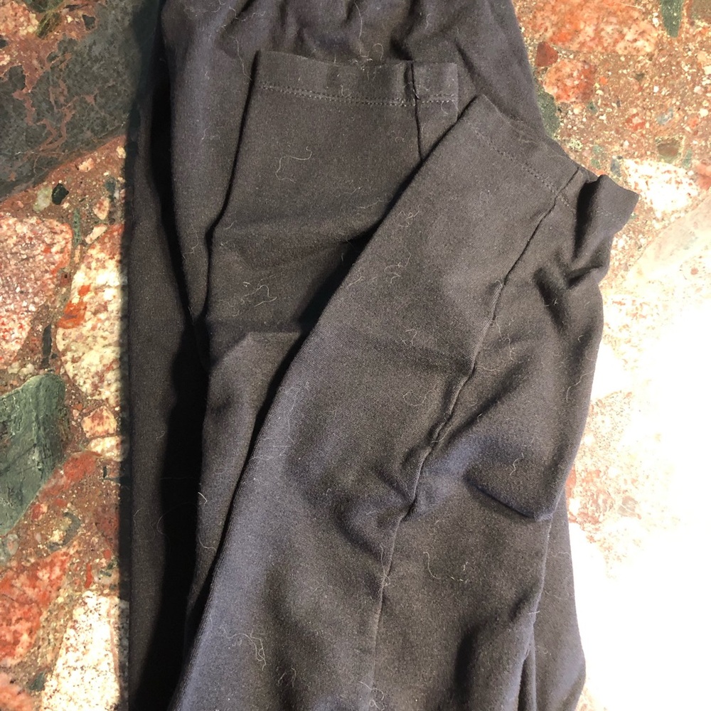 Jones New York Sport Black Rayon Leggings